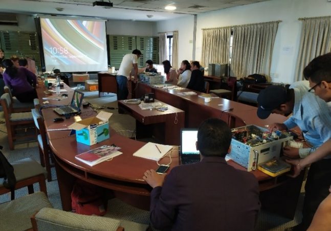 The workshop on environment dust monitoring instrument operation and maintenance build skills of participants from Nepal and Bhutan in handling the Grimm Environment Dust Monitor model 180, which measures particular matters