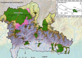 Maps of Kangchenjunga Landscape