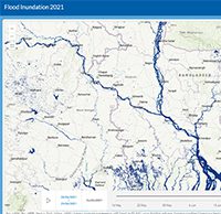 Monitoring and forecasting flood inundation