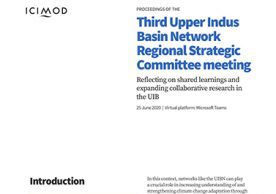 Proceedings of the Third Upper Indus Basin Network Regional Strategic Committee meeting