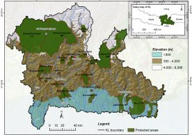 Mapping human‒wildlife conflict hotspots in a transboundary landscape in the Eastern Himalaya