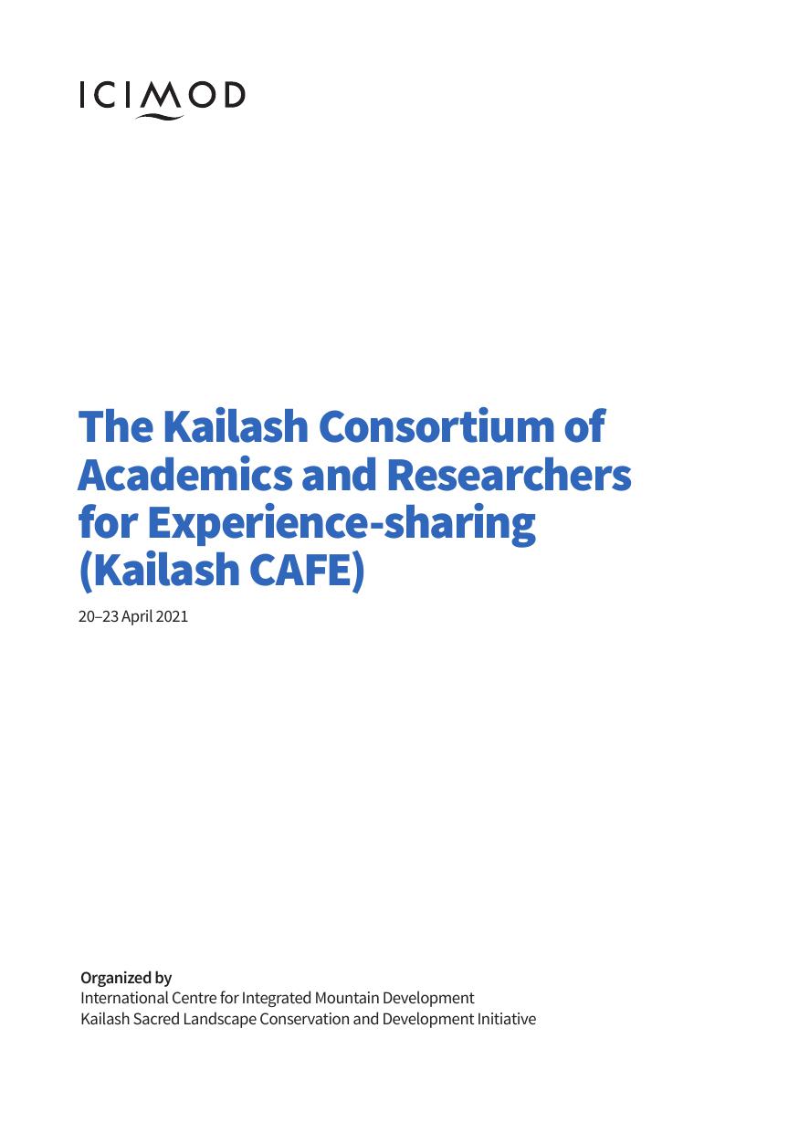 The Kailash Consortium of Academics and Researchers