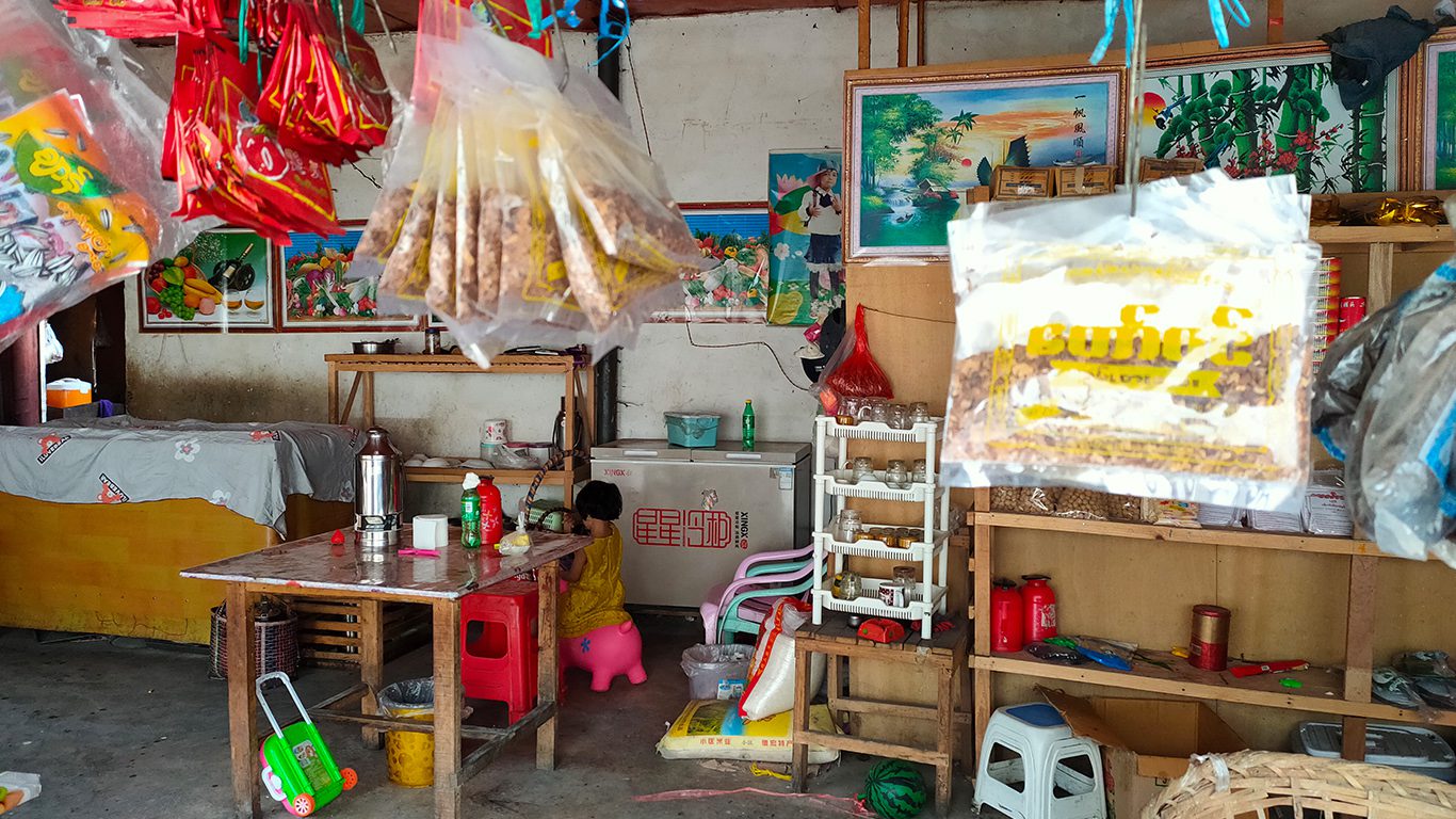 A grocery store managed by Myanmar