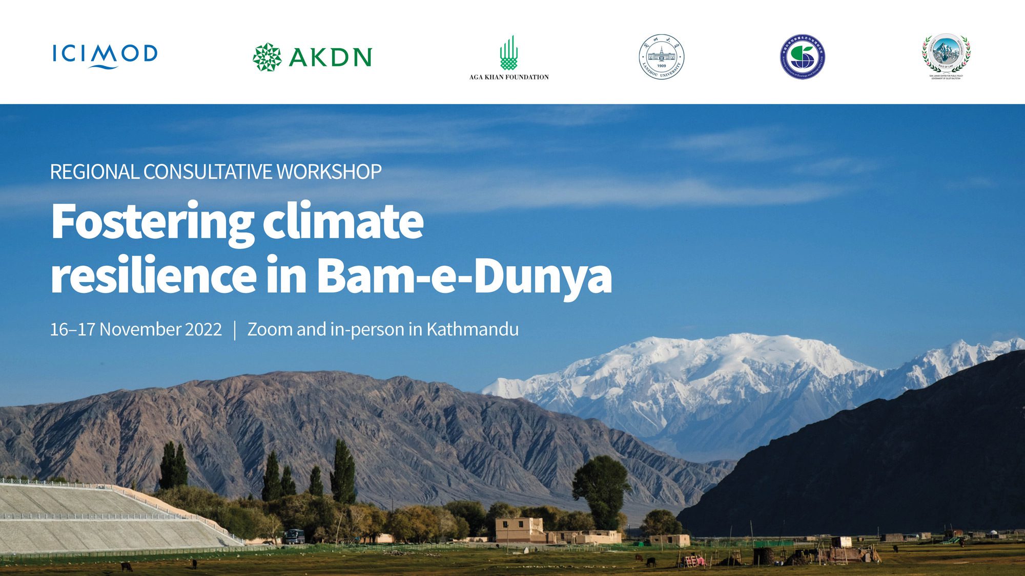 Fostering climate resilience in Bam-e-Dunya