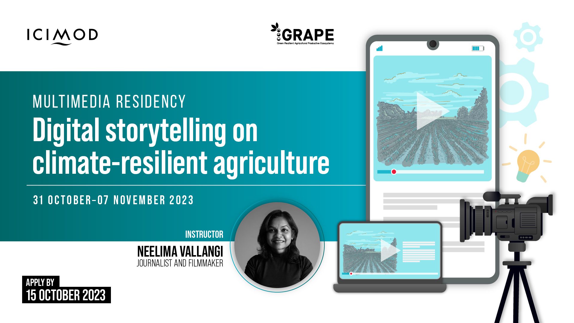 培训 – 如何讲述气候适应型农业的数字故事